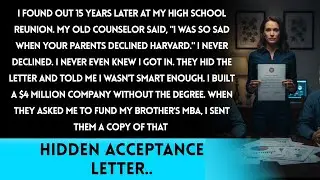 My Parents Rejected My Harvard Acceptance Without Telling Me &mdash; They Said 