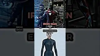 Iron Man vs Engineer #short #shorts #marvel #mcu #dc #dcu #ironman #battle