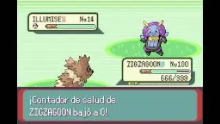 POKEMON EMERALD | ZIGZAGOON | CANTO MORTAL | PERISH SONG