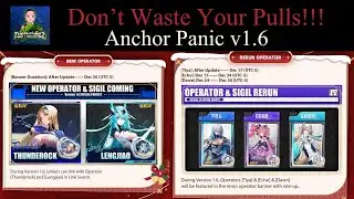 Don't Waste Your Pulls!!! Beginner's Guide to Banner Selection [Anchor Panic v1.6]