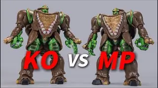 Transformers 4th Party Masterpiece MP-59 Rhinox KO version comparing review.
