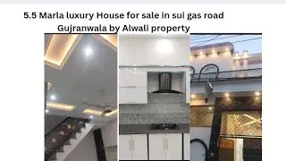 5.5 Marla luxury house for sale in sui gas road Gujranwala by Alwali property 