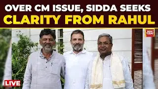 Karnataka CM Chair Row | CM Siddaramaiah Seeks Clarity From Rahul Gandhi Over Leadership Confusion