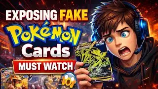 Exposing || fake pok&egrave;mon cards || must watch || KD Edits