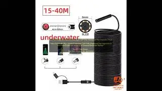 1005004393374050 40m Fish Finder Mini Camera Endoscope 720P IP68 Waterproof Pipe Inspec