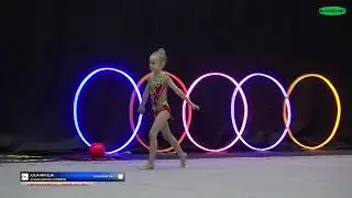 Julia Mateja 2017 STUDIO GWIAZD Chorzów Gimnastyka Artystyczna - Zawody Olimpiada Marzeń 2024
