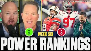 College Football Power Rankings - Week 6: Ohio State to No. 1, Oregon & Miami in Top 5