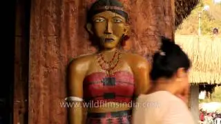Incredible morung showcased at Naga Heritage village