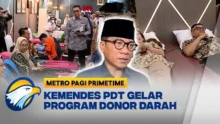 300 Pegawai Kemendes PDT Ikut Donor Darah - [Metro Pagi Primetime]