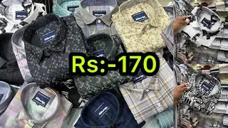 Rs:-170🔥/ Shirt Manufacturer Ahmdabaad/ Shirt Wholesale Wholesale Market/ Full गेरंटी वाला माल/Shirt