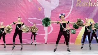 MAJORETTES Pati Dance Kwilcz- MINI FORMATION POMPON  - / Kędzierzyn Koźle 2024