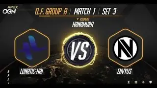 Lunatic-Hai vs EnvyUs Group A Playoff Highlights - Game 3 | OGN APEX Season 2 2017