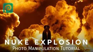 Oppenheimer Nuclear Explosion Effect in Photopea! - Photo Manipulation Tutorial