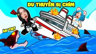 SAMMY VÀ MÈO SIMMY THOÁT KHỎI DU THUYỀN BẤT ỔN TRONG ROBLOX