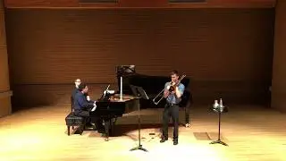 Fantasy for Trombone and Piano- Paul Creston
