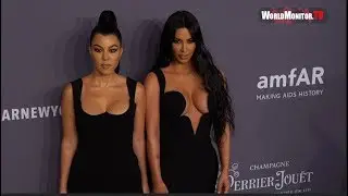 amfAR Gala New York - Kim Kardashian, Heidi Klum, Kourtney Kardashian and Others