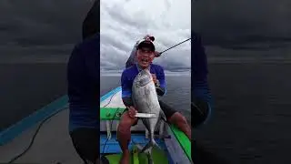 mancing GT DI laut penuh tantanggan #fypシ #mancing