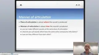 LNG220 05(1): Manner of articulation