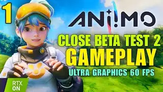 Aniimo Closed Beta Exclusive Gameplay Ultra HD (60 FPS) PART 1 | Palworld like creature capture game