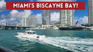 Breathtaking Views Of Miami's Stunning Biscayne Bay | Boating Journey