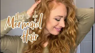 How to do Mermaid Hair - with a crimper!