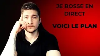 💼 Je bosse en direct : Strat&eacute;gie d'acquisition + Mindmap complet 🚀
