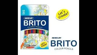 MERCURY COLOR PENCIL HALF BRITO | AL HARAM STATIONERS