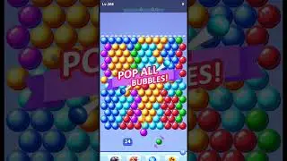 Bubble Shooter Level 206-210 || Bubble Shooter Gameplay