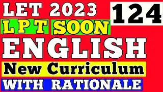 ENGLISH  MAJOR  NEW  CURRICULUM  (LICENSURE  EXAMINATION   FOR  TEACHERS)  LET  2023  FINAL COACHING
