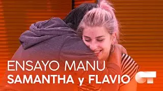 FLAVIO y SAMANTHA ensayan 