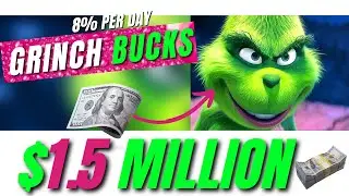 Grinch Bucks Miner - $1 5 MILLION IN 3 HOURS | Grinch Bucks Dapp #grinchbucks #cryptomasterclass