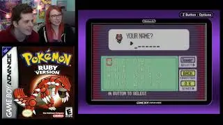 Pokemon Ruby (GBA) Part 1 - Erin Plays and Mike Matei