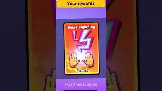 New Special Emote BEAST LIGHTNING | Stumble Guys