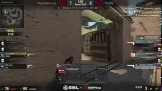 TyLoo.BnTeT 5 SECOND USP Ace vs FlashGaming @ ESL cologne 2017 qual CS GO