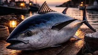 Tuna Cutting Show &ndash; Skill & Precision in Real Time