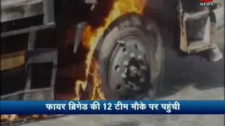 Fire at plastic factory in West Bengal's Howrah|पश्चिम बंगाल के हावड़ा में प्लास्टिक फैक्ट्री में आग