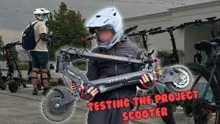 Testing the Project Scooter | Rideout with JoyOnWheels
