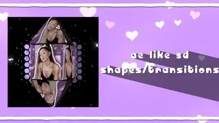 ae like 3d transitions on videostar