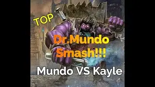 Dr. Mundo vs Kayle+Rammus on top op dmg healing power!!! s10 2020