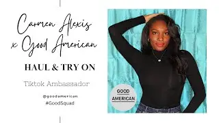 GOOD AMERICAN HAUL & TRY ON | unboxing + review + grwm + fashion blogger + style + jeans + bodysuit