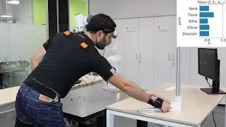 Dynamic Human-Robot Role Allocation based on Human Ergonomics Risk Prediction & Robot Actions Adapt.
