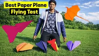 Best Paper Plane Flying Test | Surprising Results #paperplane  #papercraft 