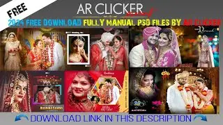 2024 FREE DOWNLOAD FULLY MANUAL COVER  PSD FILES BY AR CLICKER
