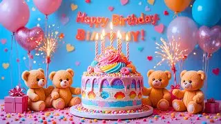 Happy Birthday Song 1 Hour Loop 🔁 Non-Stop Birthday Party Music & Happy Birthday To You Repeat 🎂