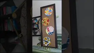 Diy home decor out of old plastic plates✨️| Ranjana's Realm| #craftsvilla #homecraft #craftroom