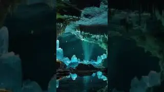 Magical Crystal Cave Ambience ✨ | Relaxing Fantasy Sounds & Mystical Vibes #ASMR #Fantasy #Relax