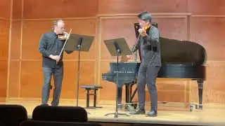 J.M Leclair - Sonata for Two Violins in E minor, Op.3 No.5 - Allegro ma non troppo (Lin/Zvonnikov)