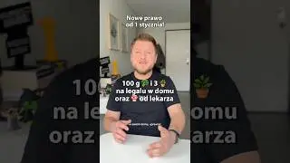 Nowe prawo: 100 g 🥦 i 3 🪴 na legalu w domu oraz 🍄 od lekarza