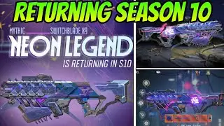 *New* Mythic Switchblade X9 Return | Season 10 4th Anniversary | Codm Leaks