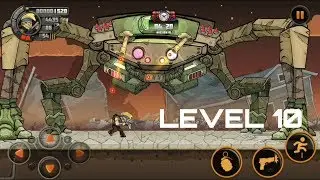 METAL SOLDIER 2 : LEVEL 10 : DEFETING GIANT SPIDER